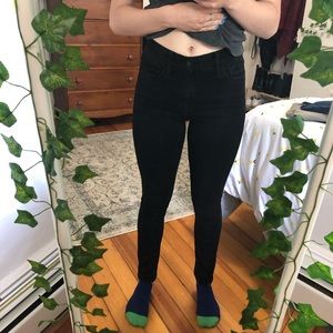 Madewell Roadtripper Bennett Black Jeans Size 24